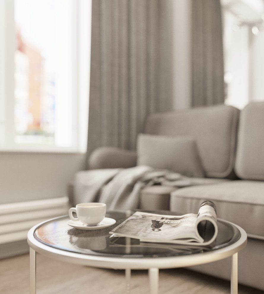 ЖК "Митино О2". Гостиная.