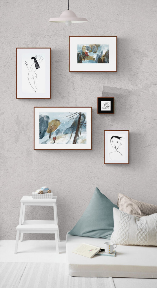 ЖИКЛЕ принты на аналоговые и цифровые картины