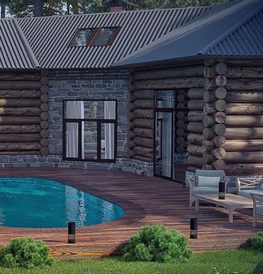 гостевой дом и прилегающая территория