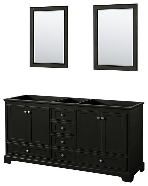 72 inch Double Bathroom Vanity Transitional Bathroom Vanities And