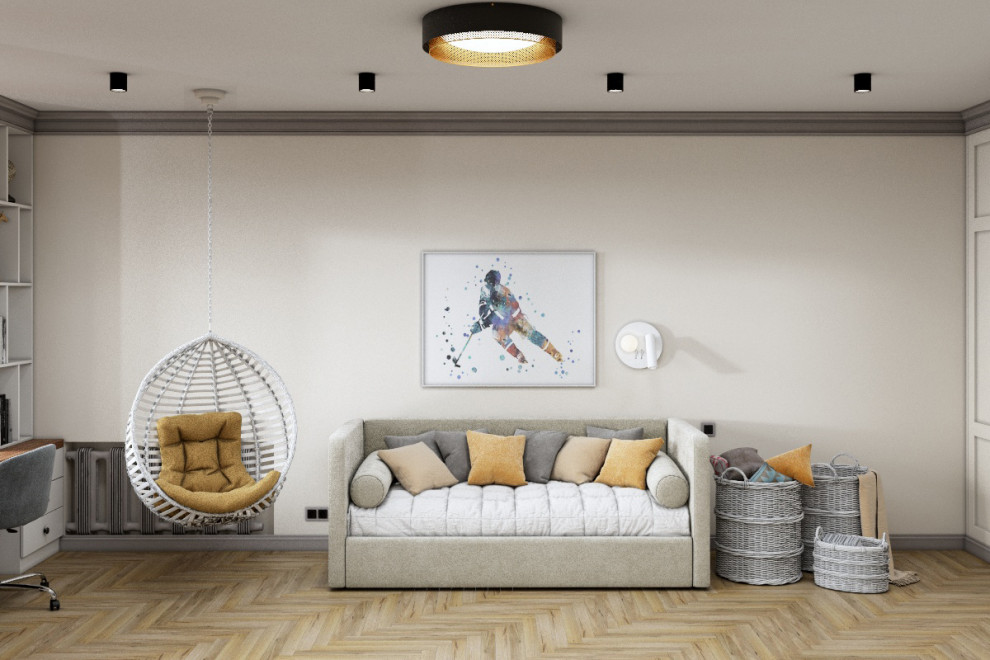 Светлая детская для двух мальчиков