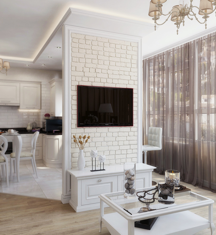 Французская элегантность для гостиной и кухни