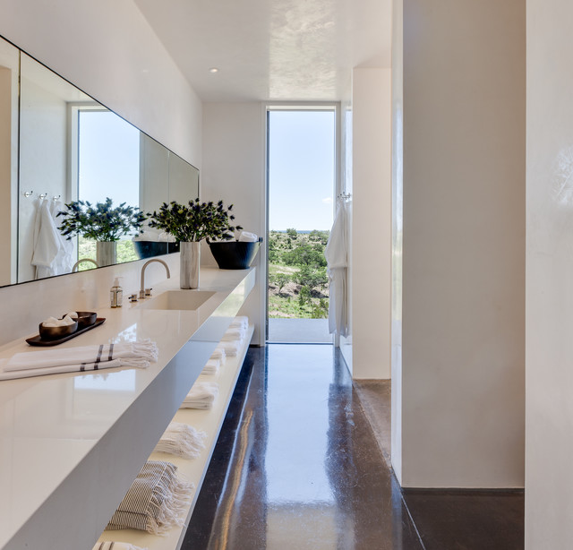 Sk Ranchpool Pavilion Contemporary Bathroom Austin By Bk