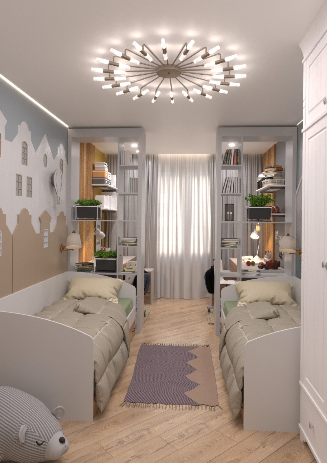 3 Комнатная квартира в ЖК Париж