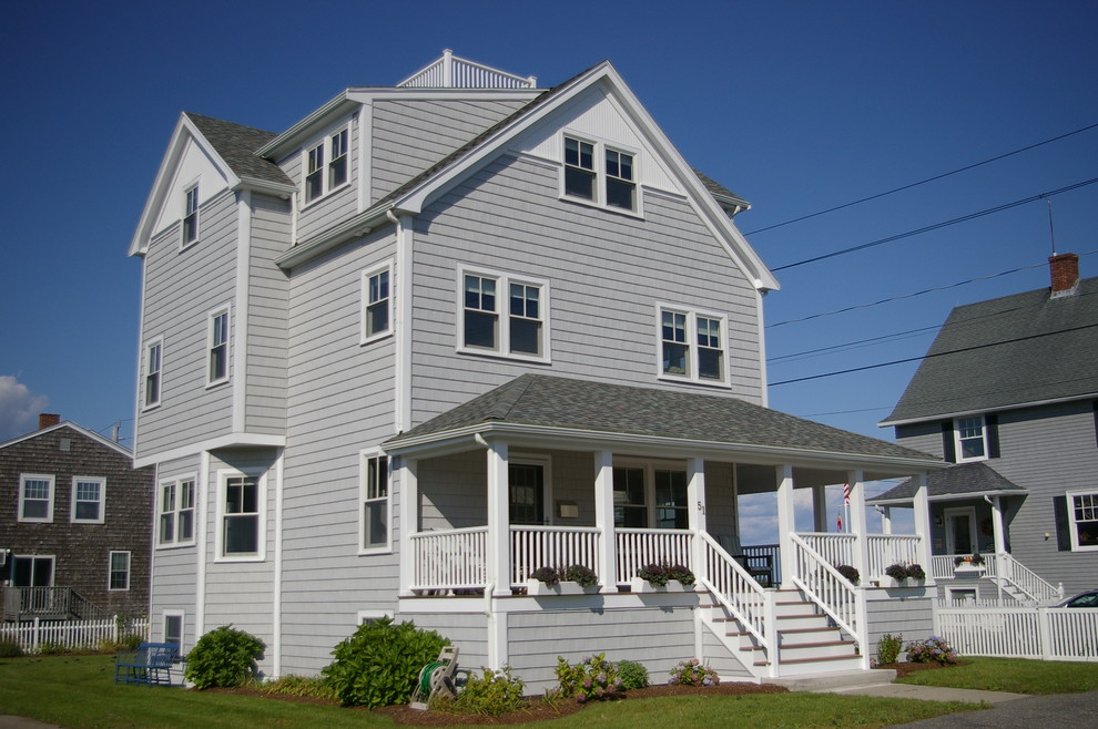 This is an example of a traditional exterior in Boston.