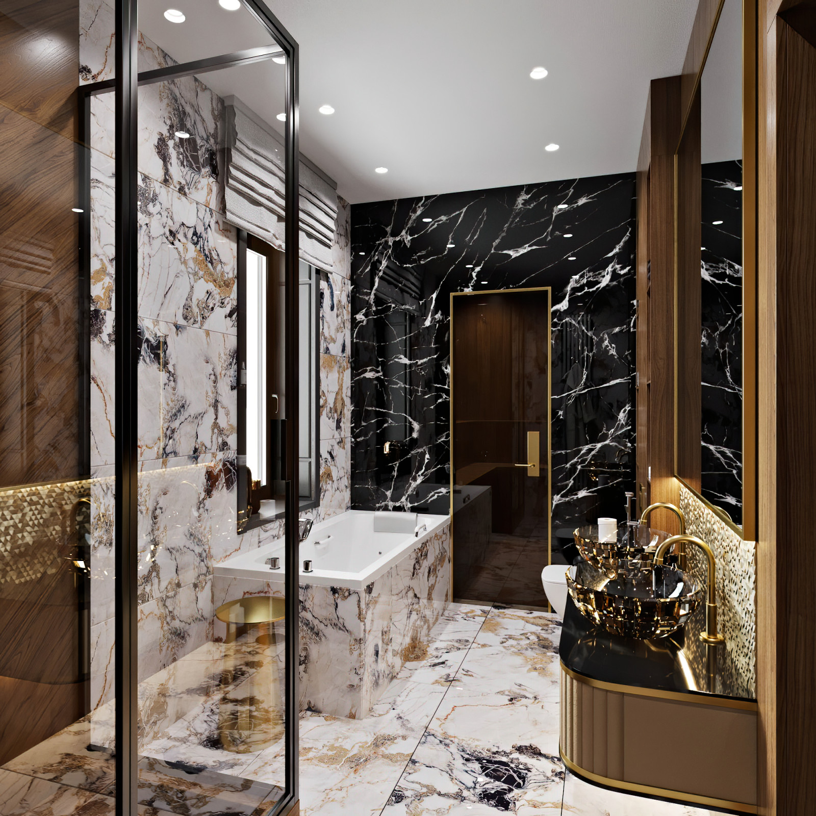 Детская ванная комната 2 этаж