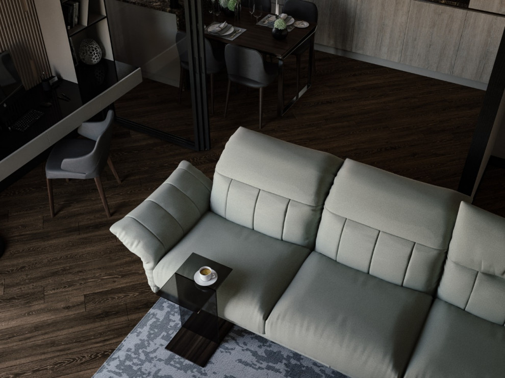 Двухкомнатная элитная квартира в итальянском стиле