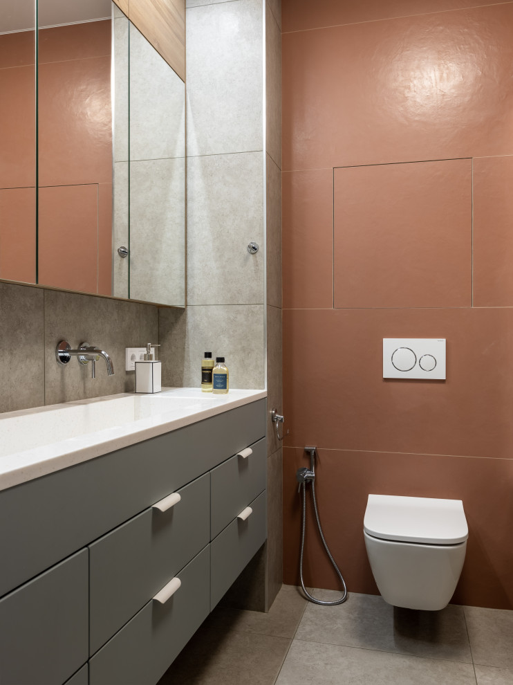 Бетон и пудра