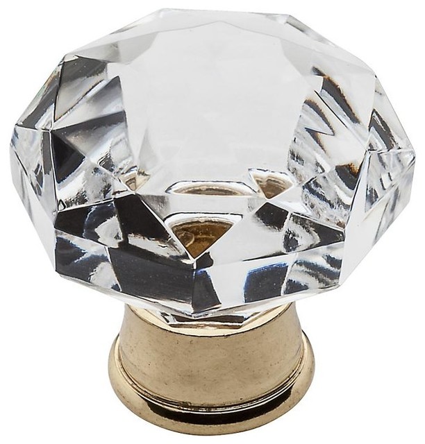 Baldwin 4325 1.75" Diameter Crystal Geometric Knob