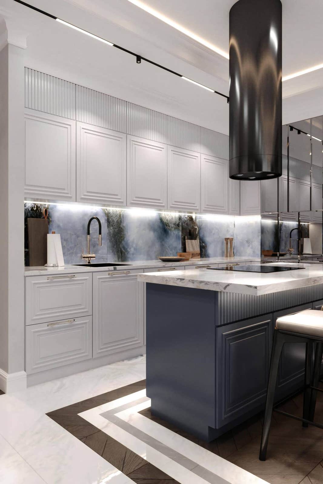 Дизайн и ремонт квартиры в ЖК "Триколор" — Квартира с секретом