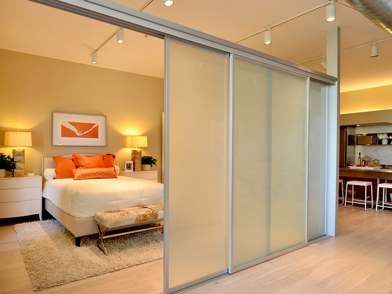 Sliding Glass Room Dividers Modern New York by Executive Sliders