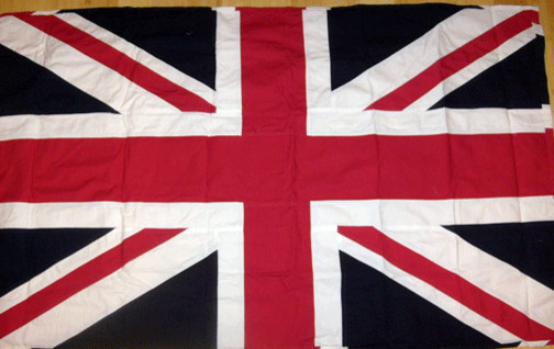 Sewn Cotton British Union Jack Flag
