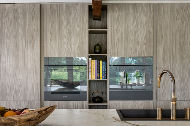 New Forest Barn Conversion moderne-koekken