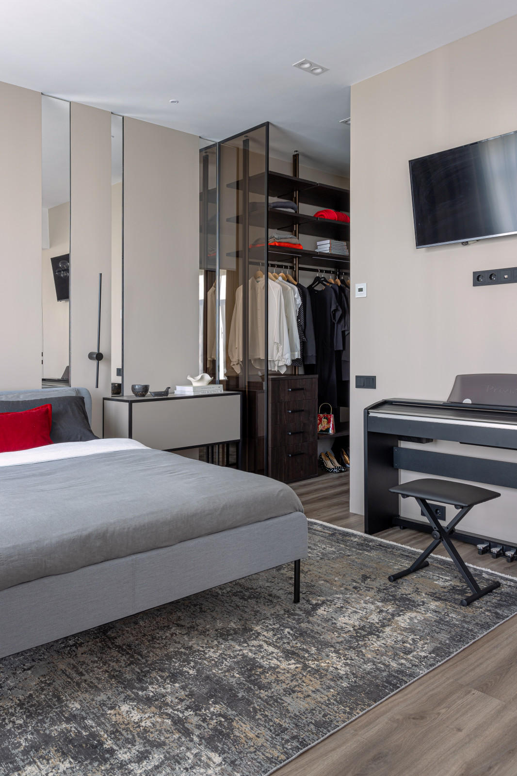 Спальня в Клубном доме «Sinatra»