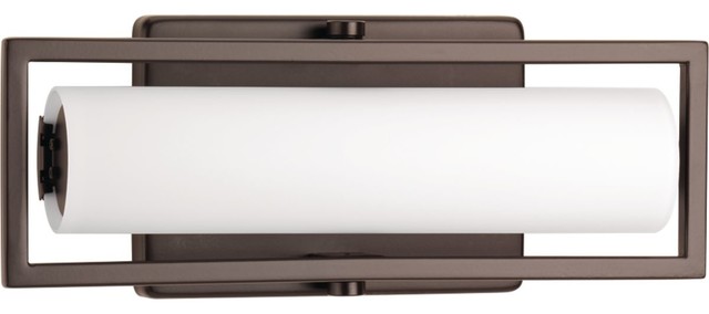 Frame Architectural Bronze LED 12-Inch One-Light Bath Sconce