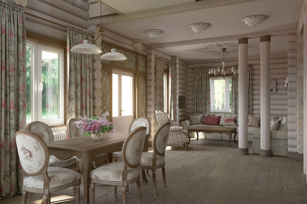 Деревянный дом Боровики