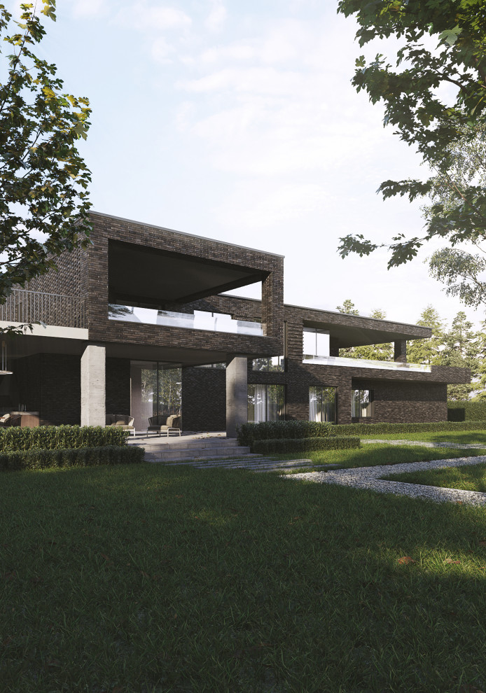 Проект архитектуры дома и сада в п. Нелжа  Врн. обл.