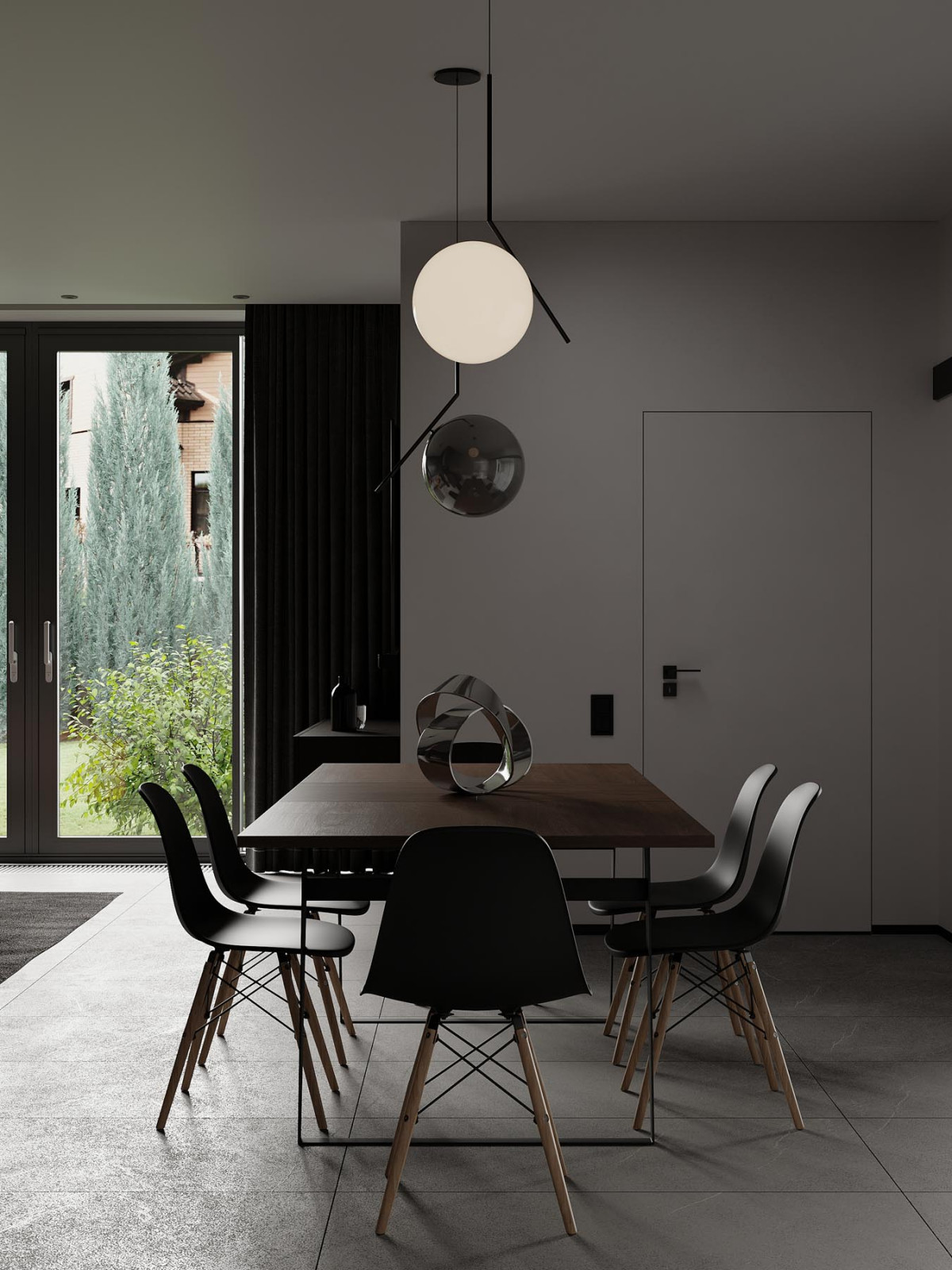 Кухня-гостиная из проекта Дом-Баня