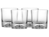 JoyJolt Swish Whiskey Glass Tumblers with Basketball Base