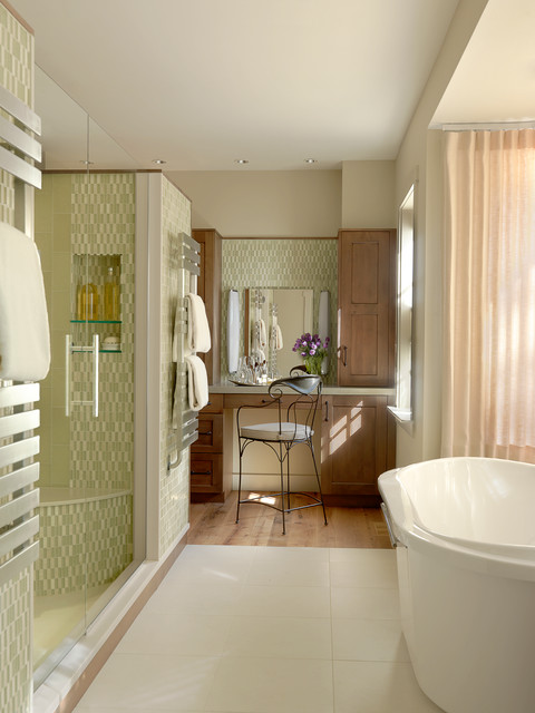 Rustic Contemporary contemporary-bathroom