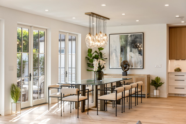 Huston Transitional modern-esszimmer