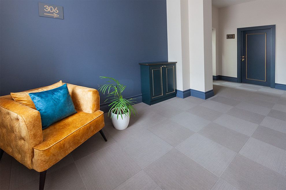 Апарт отель «Семашко» в Гродно. Ковровая плитка Forbo Flotex