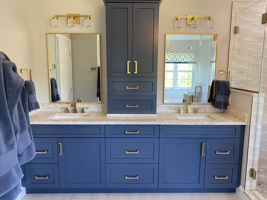 Bathroom with pop