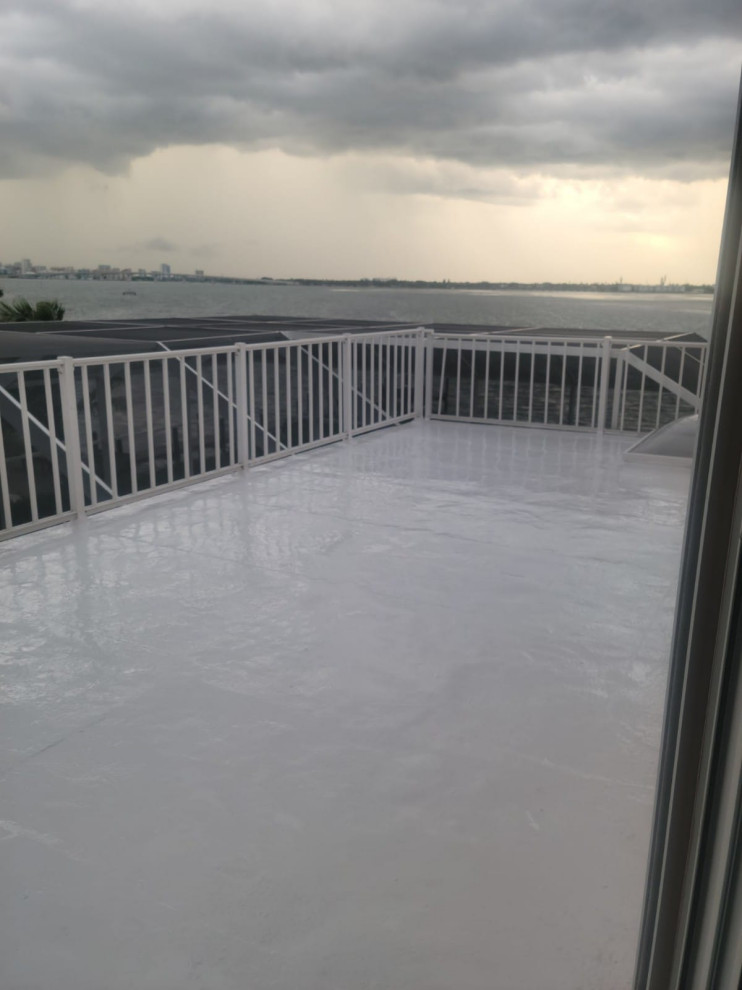 Exterior Flat Roof Waterproofing System