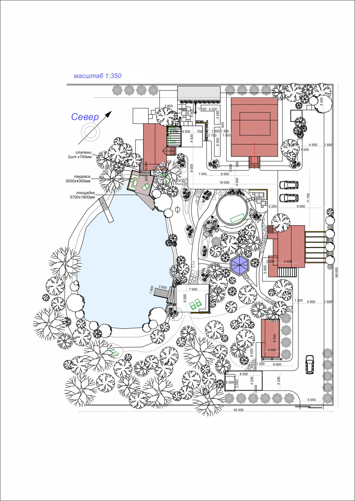 разбивочный план (г.Благовещенск)