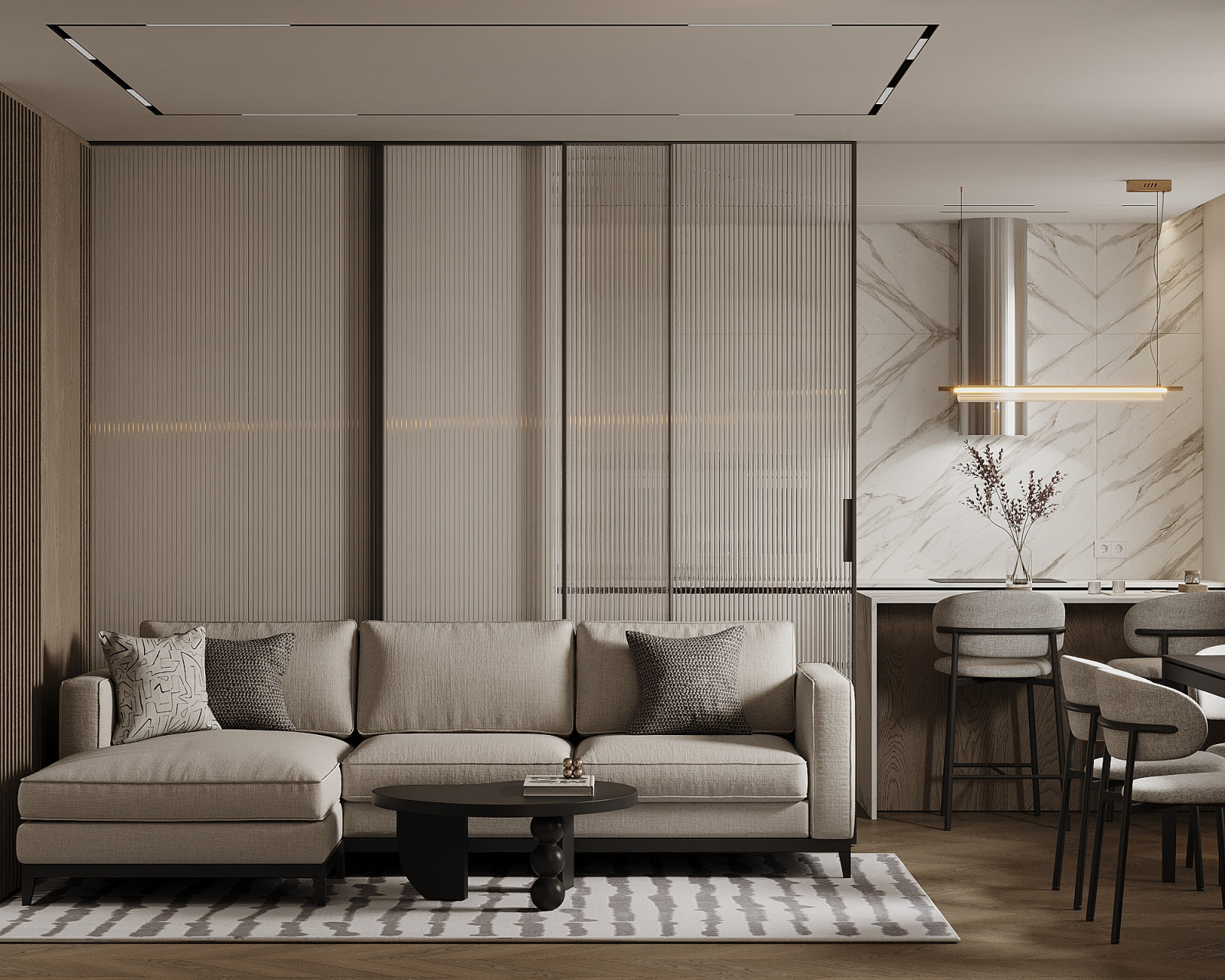 Дизайн-проект квартиры 108м2 г.Москва