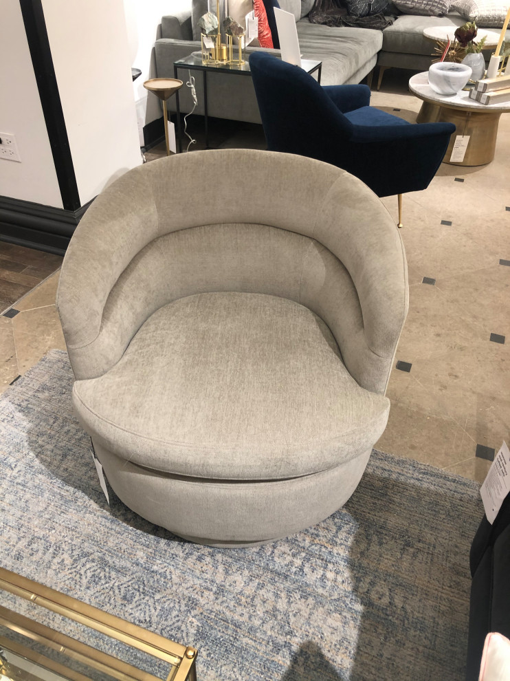 West Elm Viv swivel chair color