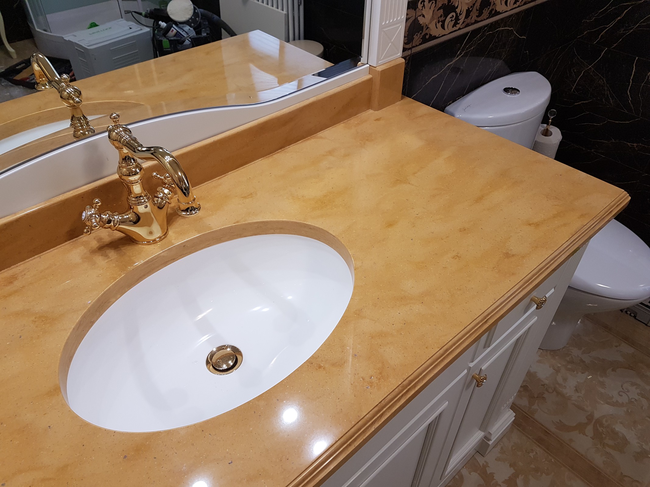 Столешницы в ванную