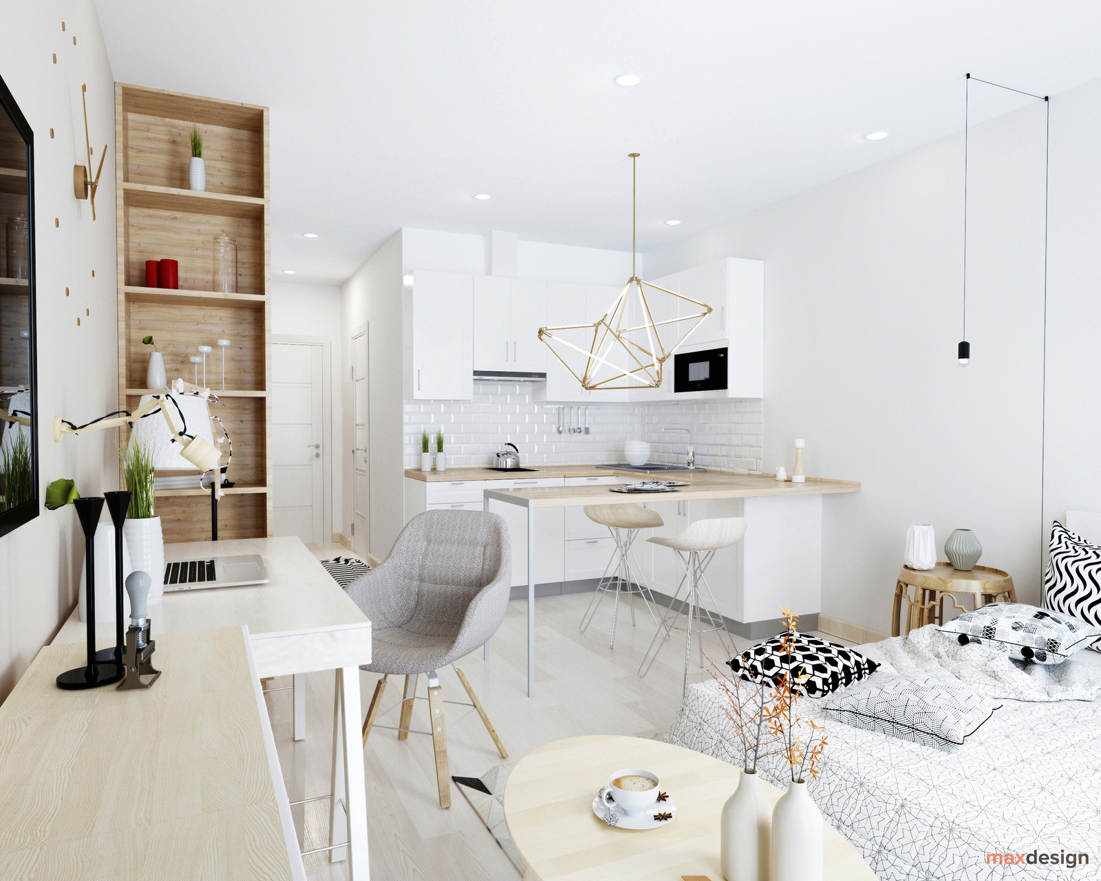 Дизайн интерьера в Скандинавском стиле