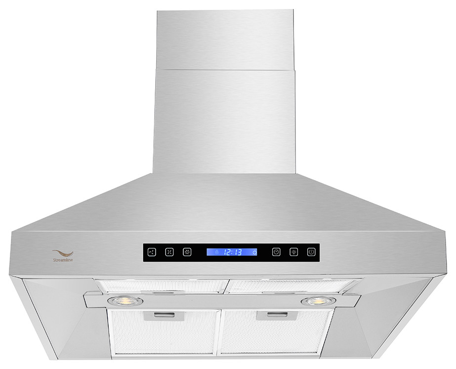 30'' Streamline S260MSH30 Convertible Wall Mount Kitchen Range Hood