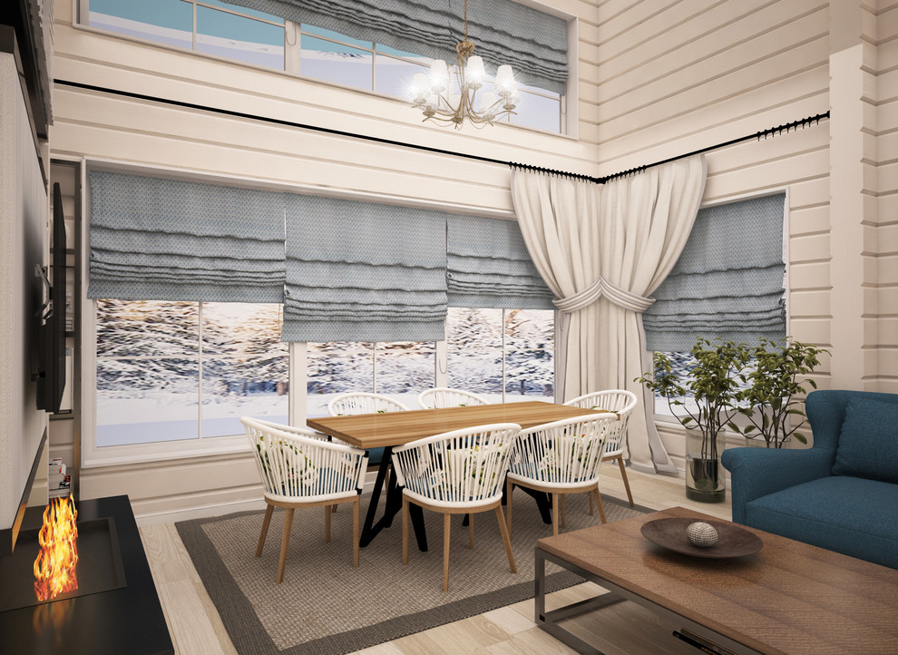 Интерьер загородного дома в с.Курба