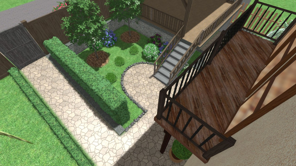 Приусадебный участок индивидуального жилого дома