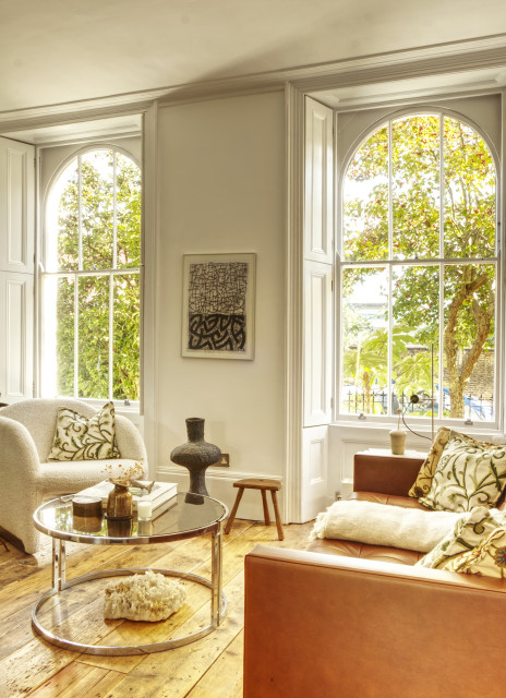 The (Almost) Black Box contemporary-living-room