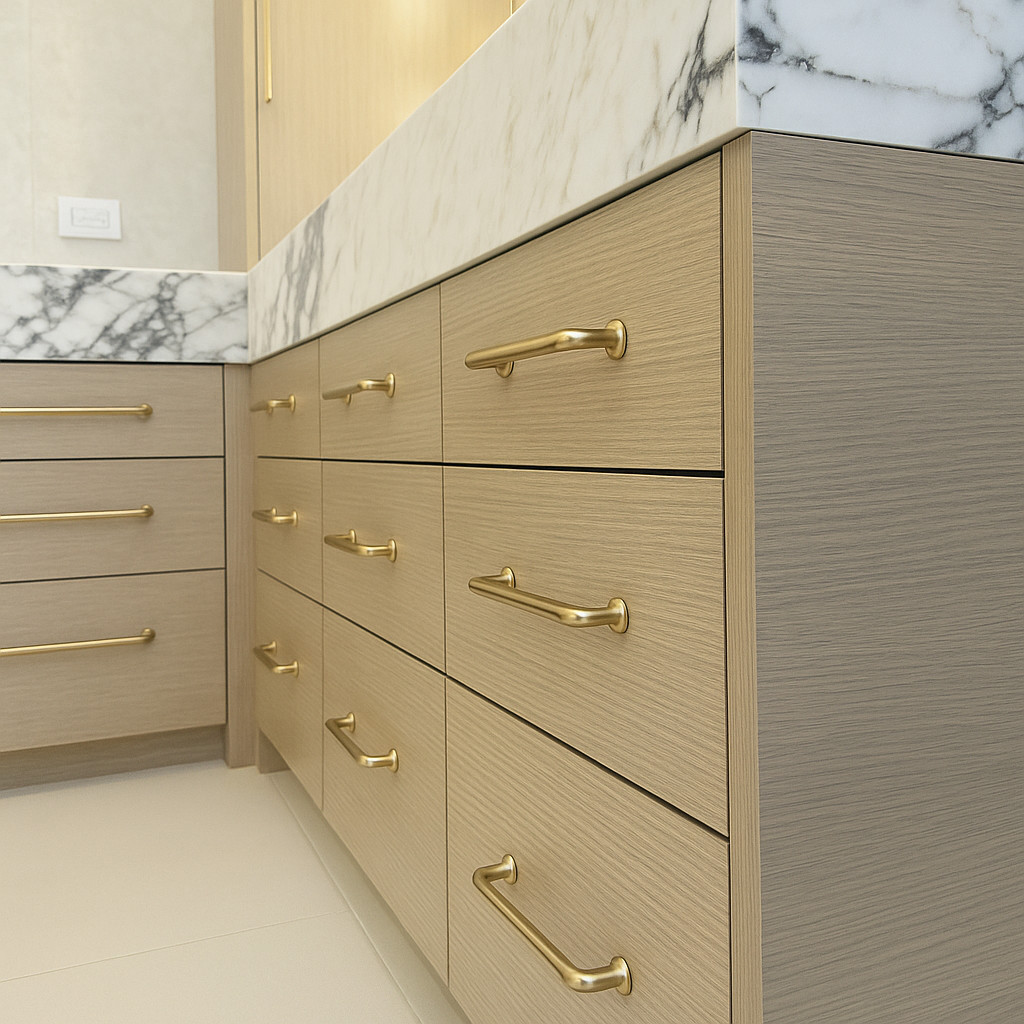 Example of a minimalist closet design in Austin