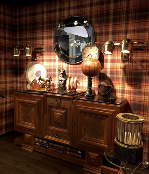 Collection Objet de Curiosit&eacute; nyklassisk-vardagsrum