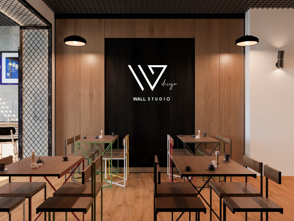 столовая в лофт