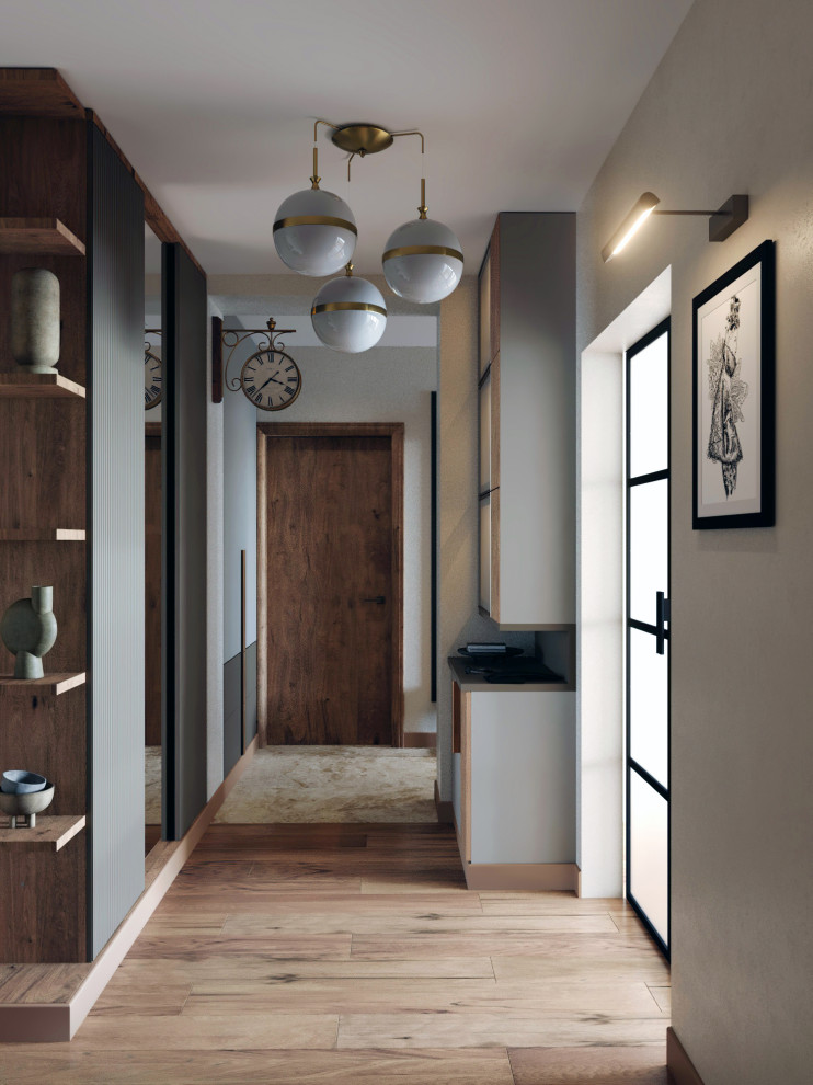 Квартира на Перервинском бульваре (85,25 м2) - СПОНТАННОСТЬ