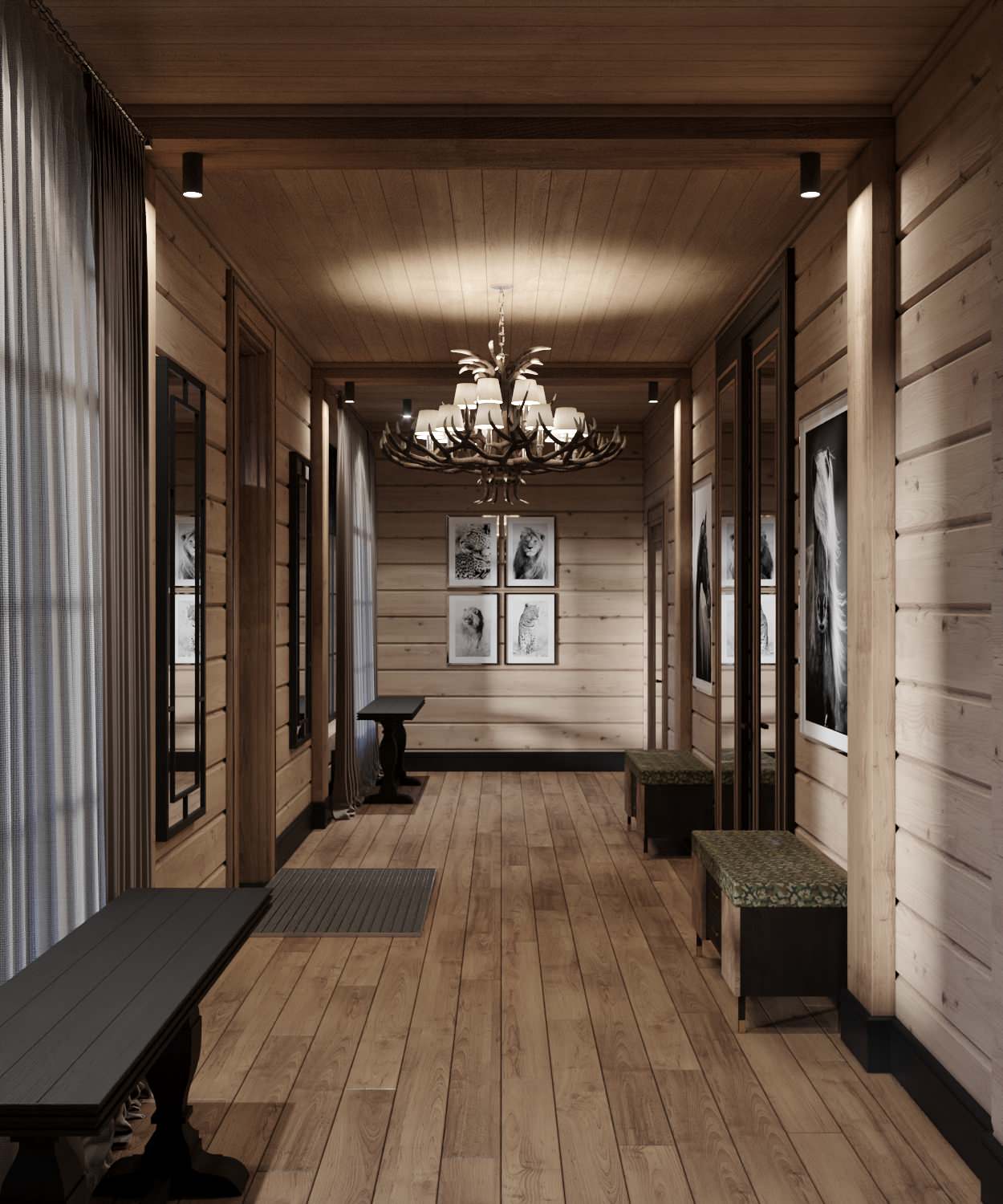 Загородный дом в стиле шале