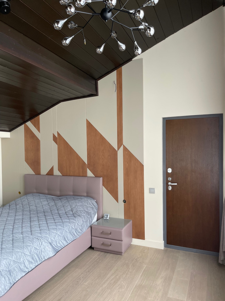 Спальни в проекте жилого дома на побережье, в г. Геленджике