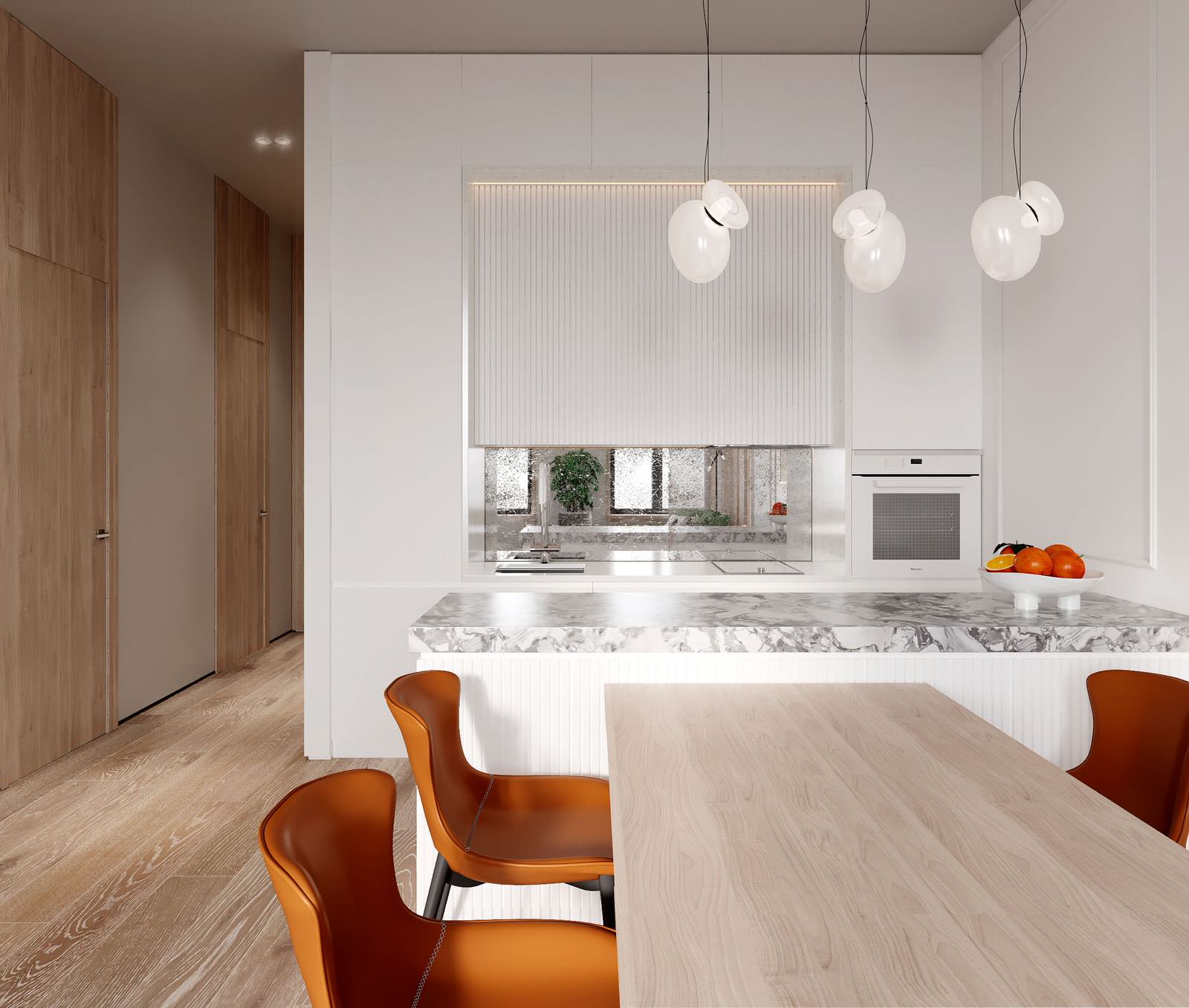 Интерьер квартиры в ЖК "Вест Гарден"