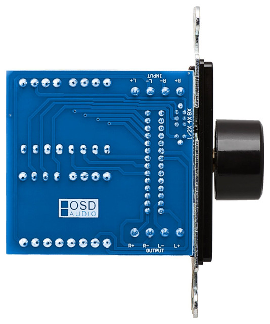 In Wall 100W Knob Volume Control, Impedance Matching, Black & Brown ...