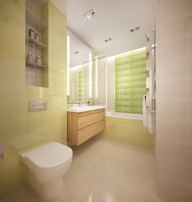 Дизайн интерьера 3х комнатной квартиры в ЖК Лазурный Шелдом