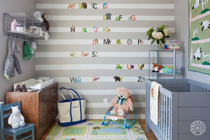 Nursery - transitional nursery idea in Orange County