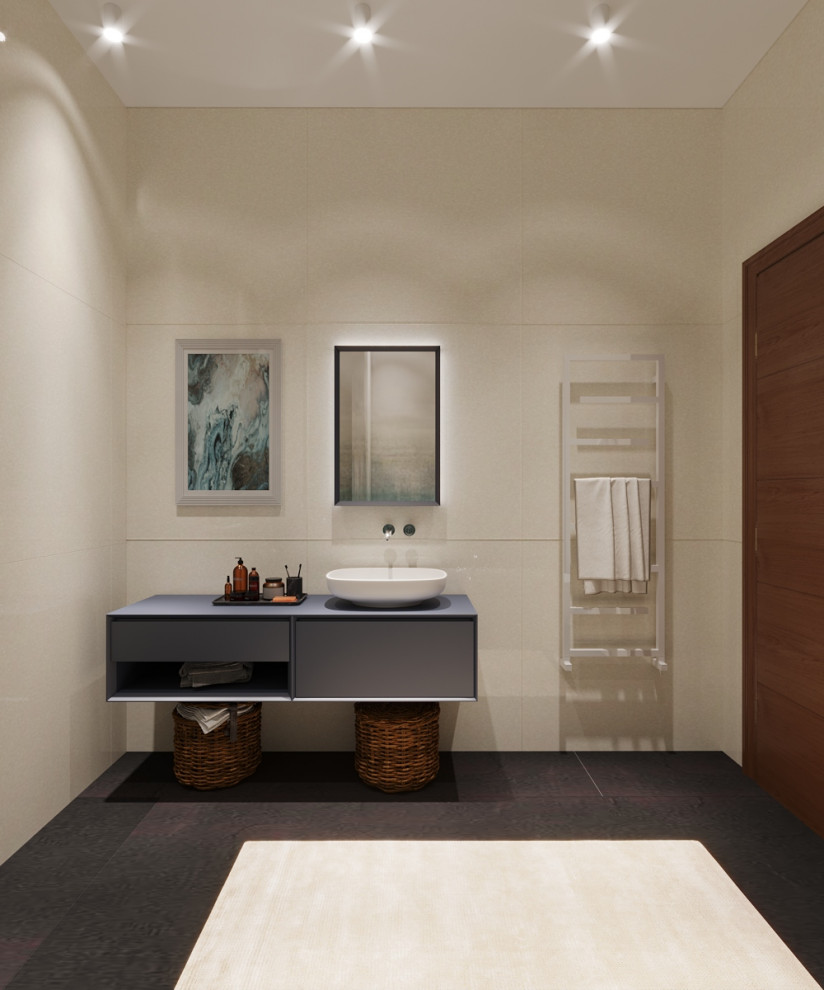 ванная комната с окном