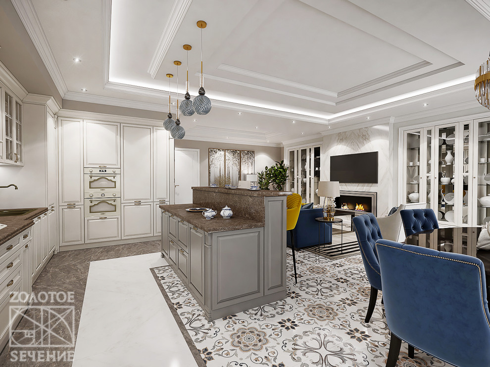 Современная классика в интерьере загородного дома