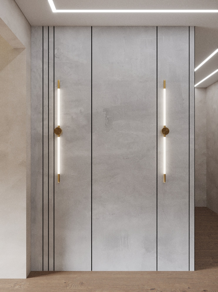 Дизайн-проект коридора с гардеробом